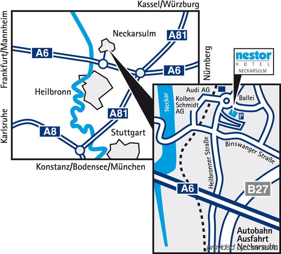 nestor Hotel Neckarsulm Esterno foto